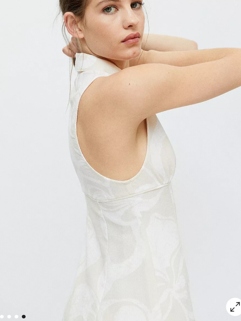 Urban Outfitters UO Tia White Mini Tennis Dress – Size M – NWT - Picture 2 of 10